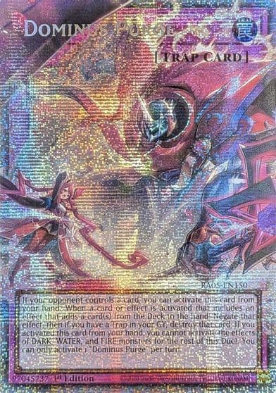 Dominus Purge Starlight Rare Extended Art Rarity Collection 5 Yu-Gi-Oh! card