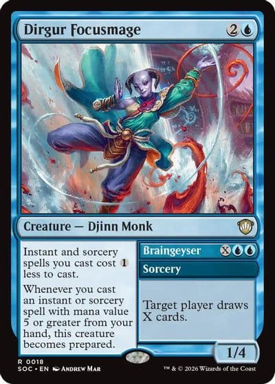 Dirgur Focusmage Commander: Secrets of Strixhaven Magic card