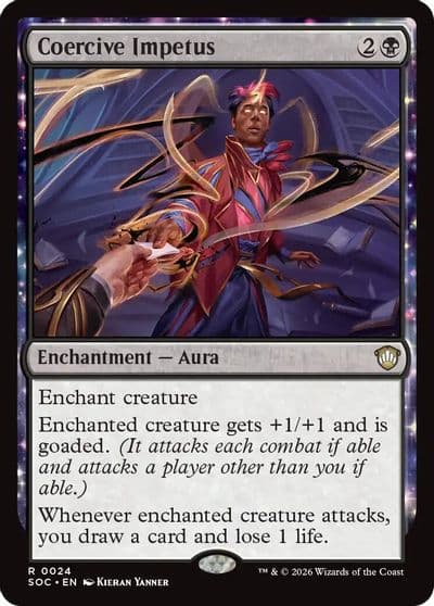 Coercive Impetus Commander: Secrets of Strixhaven Magic card