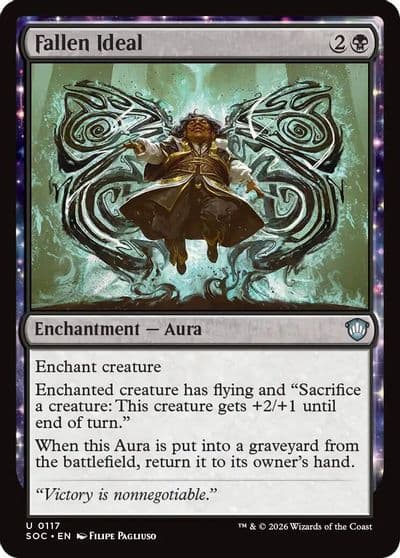 Fallen Ideal Commander: Secrets of Strixhaven Magic card