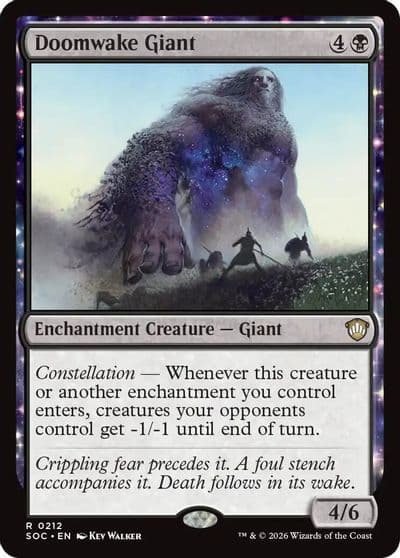 Doomwake Giant Commander: Secrets of Strixhaven Magic card