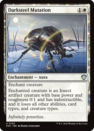 Darksteel Mutation Commander: Secrets of Strixhaven Magic card