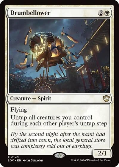 Drumbellower Commander: Secrets of Strixhaven Magic card