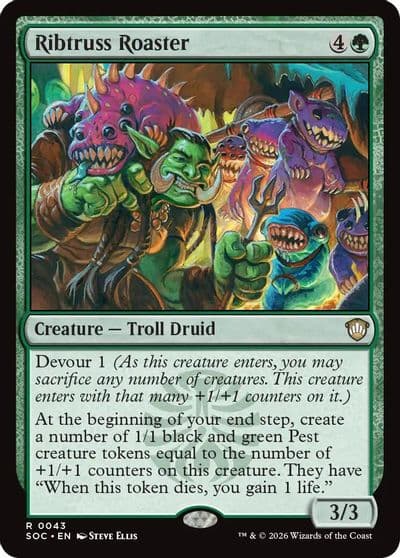 Ribtruss Roaster Commander: Secrets of Strixhaven Magic card