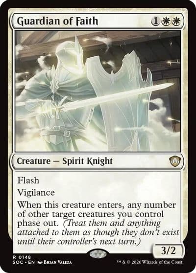 Guardian of Faith Commander: Secrets of Strixhaven Magic card