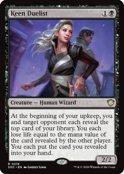 Keen Duelist Commander: Secrets of Strixhaven Magic card