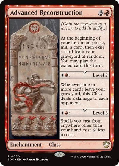 Advanced Reconstruction Commander: Secrets of Strixhaven Magic card