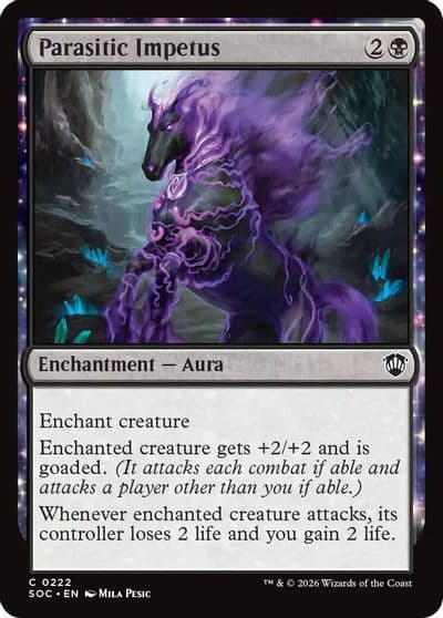 Parasitic Impetus Commander: Secrets of Strixhaven Magic card