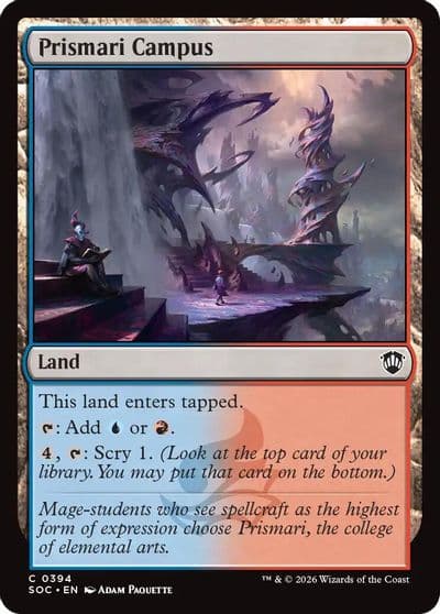 Prismari Campus Commander: Secrets of Strixhaven Magic card