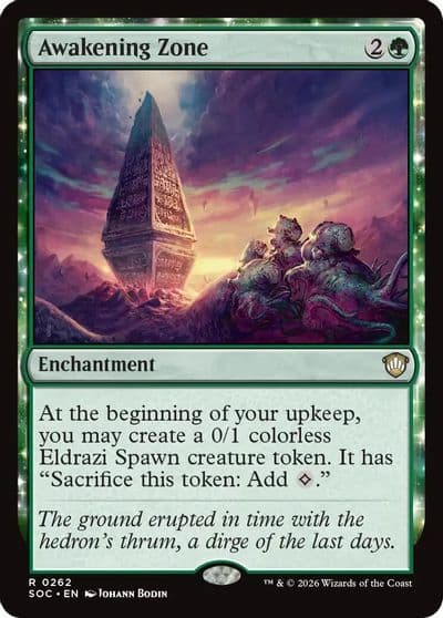 Awakening Zone Commander: Secrets of Strixhaven Magic card