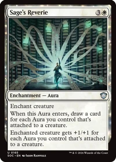 Sages Reverie Commander: Secrets of Strixhaven Magic card