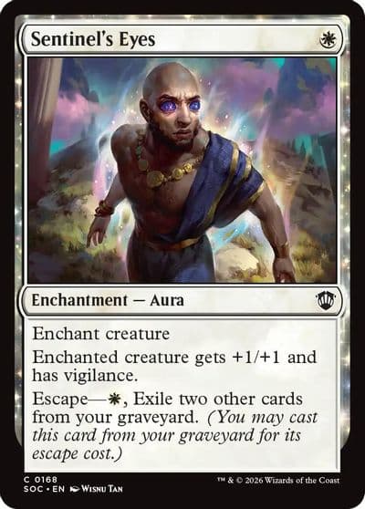 Sentinels Eyes Commander: Secrets of Strixhaven Magic card