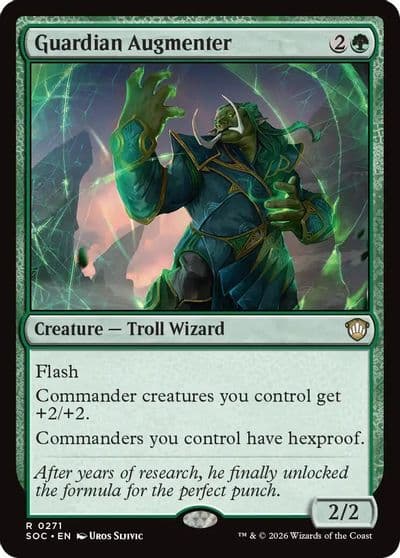 Guardian Augmenter Commander: Secrets of Strixhaven Magic card