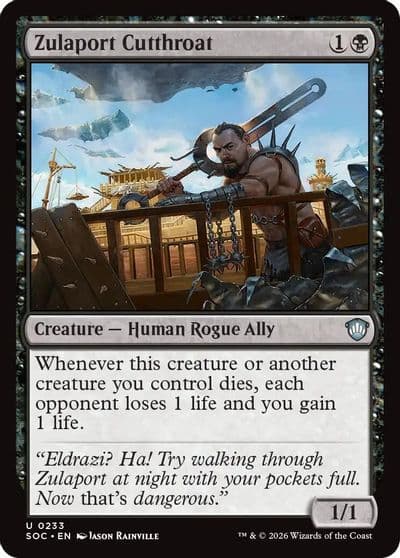 Zulaport Cutthroat Commander: Secrets of Strixhaven Magic card