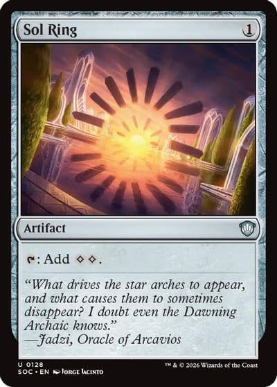 Sol Ring Commander: Secrets of Strixhaven Magic card