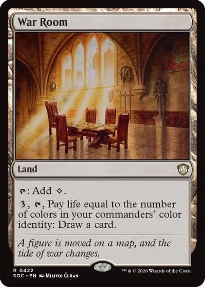 War Room Commander: Secrets of Strixhaven Magic card