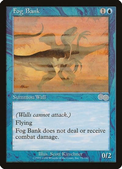 Fog Bank Urza's Saga Magic card