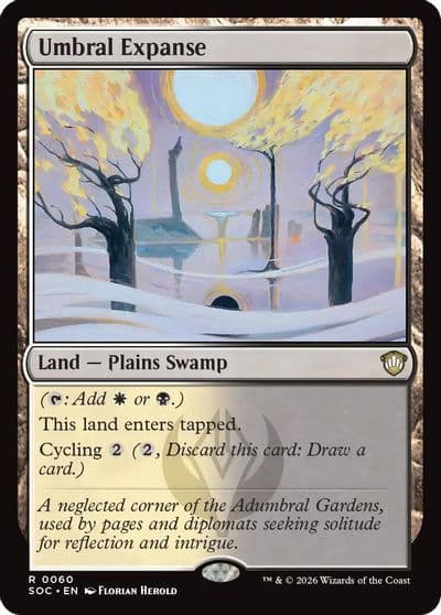 Umbral Expanse Commander: Secrets of Strixhaven Magic card