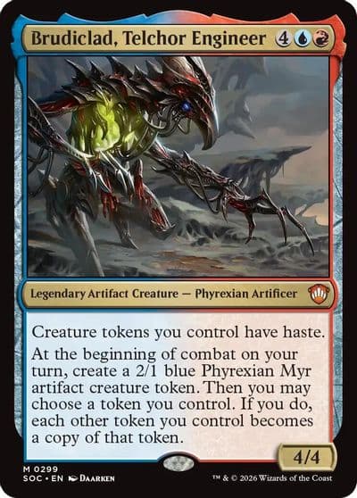 Brudiclad Telchor Engineer Commander: Secrets of Strixhaven Magic card