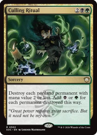 Culling Ritual Commander: Secrets of Strixhaven Magic card