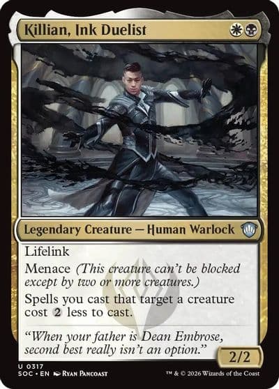 Killian Ink Duelist Commander: Secrets of Strixhaven Magic card