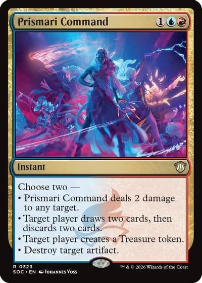 Prismari Command Commander: Secrets of Strixhaven Magic card