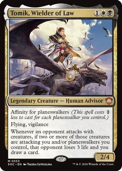 Tomik Wielder of Law Commander: Secrets of Strixhaven Magic card