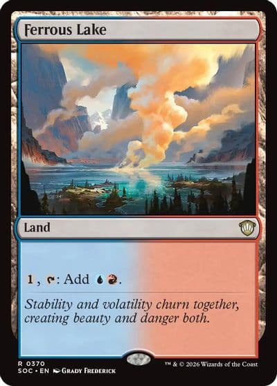 Ferrous Lake Commander: Secrets of Strixhaven Magic card
