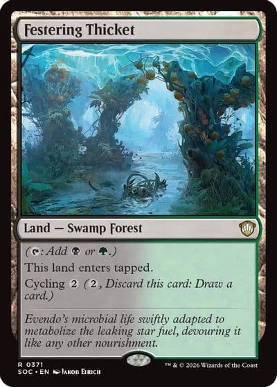 Festering Thicket Commander: Secrets of Strixhaven Magic card