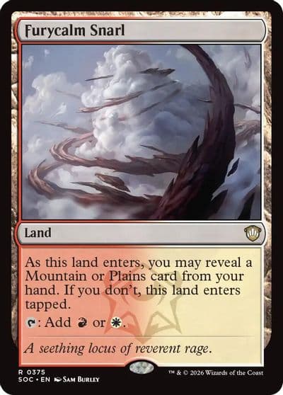 Furycalm Snarl Commander: Secrets of Strixhaven Magic card
