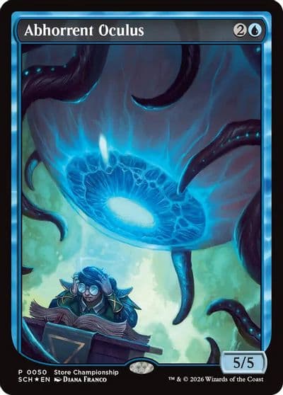 Abhorrent Oculus Game Day & Store Championship Promos Magic card