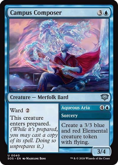 Campus Composer Secrets of Strixhaven Magic card