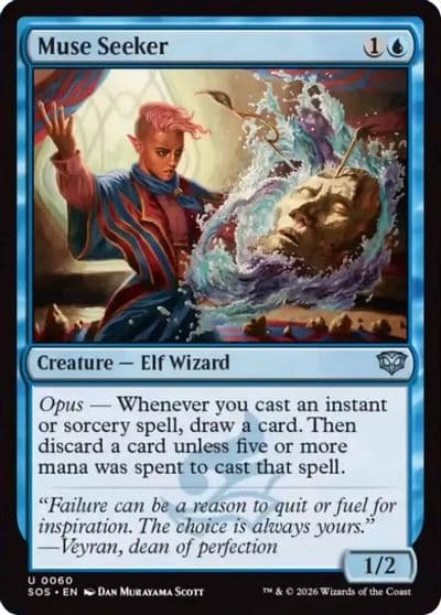 Muse Seeker Secrets of Strixhaven Magic card