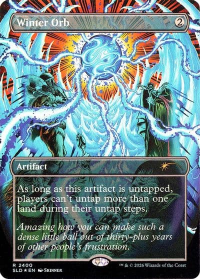 Winter Orb 2400 Secret Lair Drop Series Magic card
