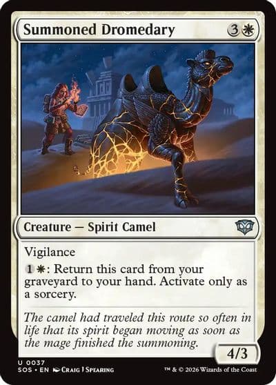 Summoned Dromedary Secrets of Strixhaven Magic card