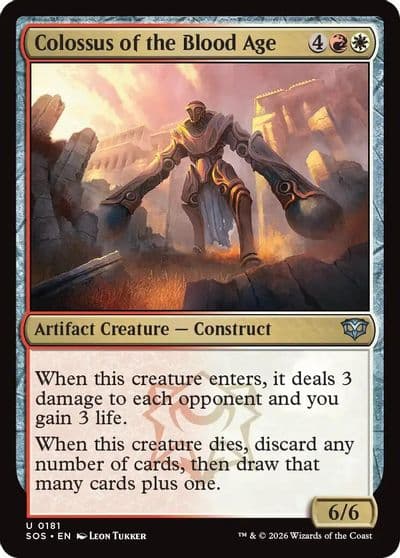 Colossus of the Blood Age Secrets of Strixhaven Magic card