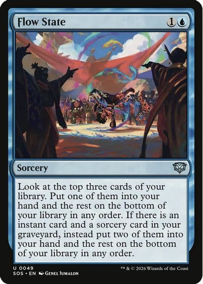 Flow State Secrets of Strixhaven Magic card