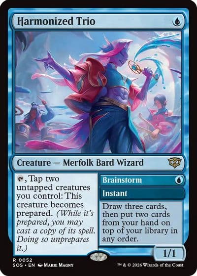 Harmonized Trio Secrets of Strixhaven Magic card