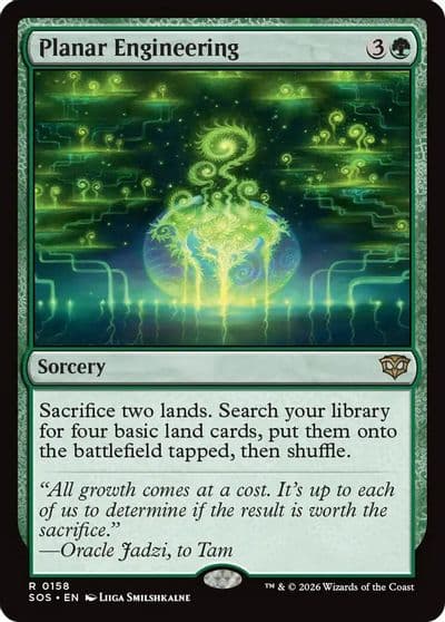 Planar Engineering Secrets of Strixhaven Magic card