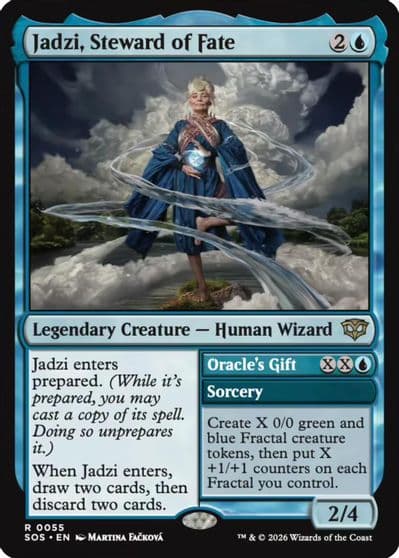 Jadzi Steward of Fate Secrets of Strixhaven Magic card