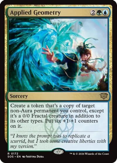 Applied Geometry Secrets of Strixhaven Magic card
