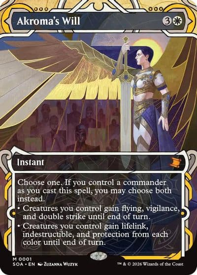 Akromas Will Secrets of Strixhaven: Mystical Archive Magic card