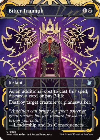 Bitter Triumph Secrets of Strixhaven: Mystical Archive Magic card