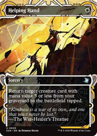 Helping Hand Secrets of Strixhaven: Mystical Archive Magic card