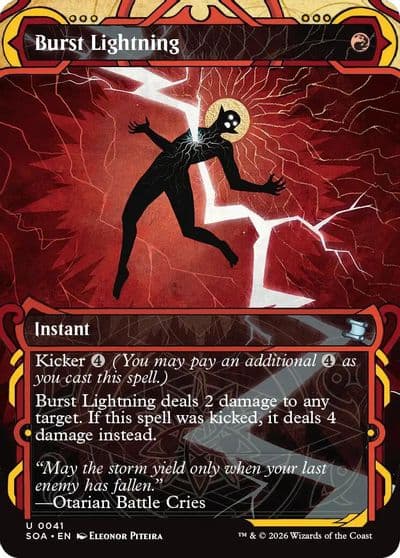 Burst Lightning Secrets of Strixhaven: Mystical Archive Magic card