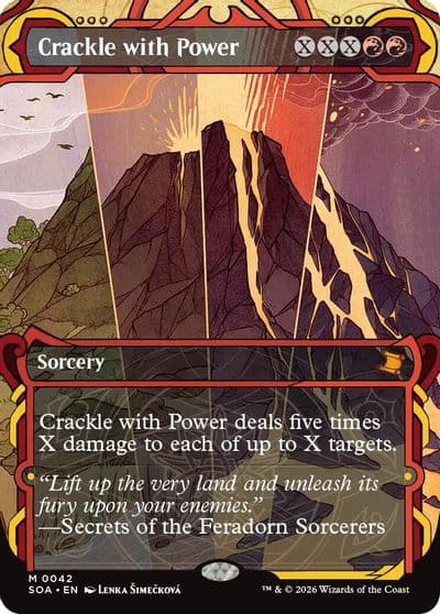 Crackle with Power Secrets of Strixhaven: Mystical Archive Magic card