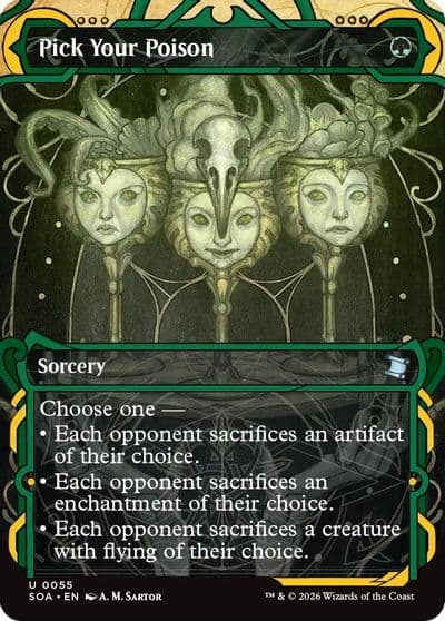 Pick Your Poison Secrets of Strixhaven: Mystical Archive Magic card