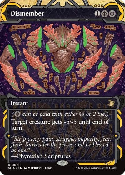 Dismember Secrets of Strixhaven: Mystical Archive Magic card