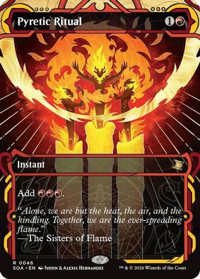 Pyretic Ritual Secrets of Strixhaven: Mystical Archive Magic card