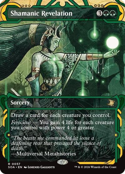 Shamanic Revelation Secrets of Strixhaven: Mystical Archive Magic card